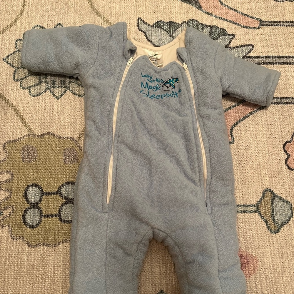 Magic Sleepsuit Cozy Blue Sleep Sack